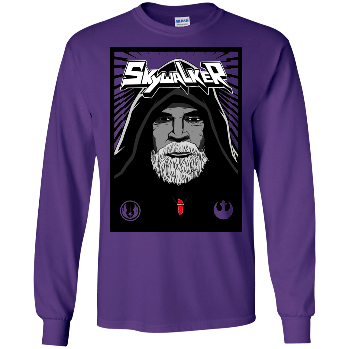 T-Shirts Purple / S Luke B Men's Long Sleeve T-Shirt