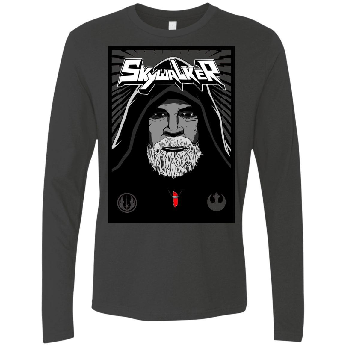 T-Shirts Heavy Metal / S Luke B Men's Premium Long Sleeve