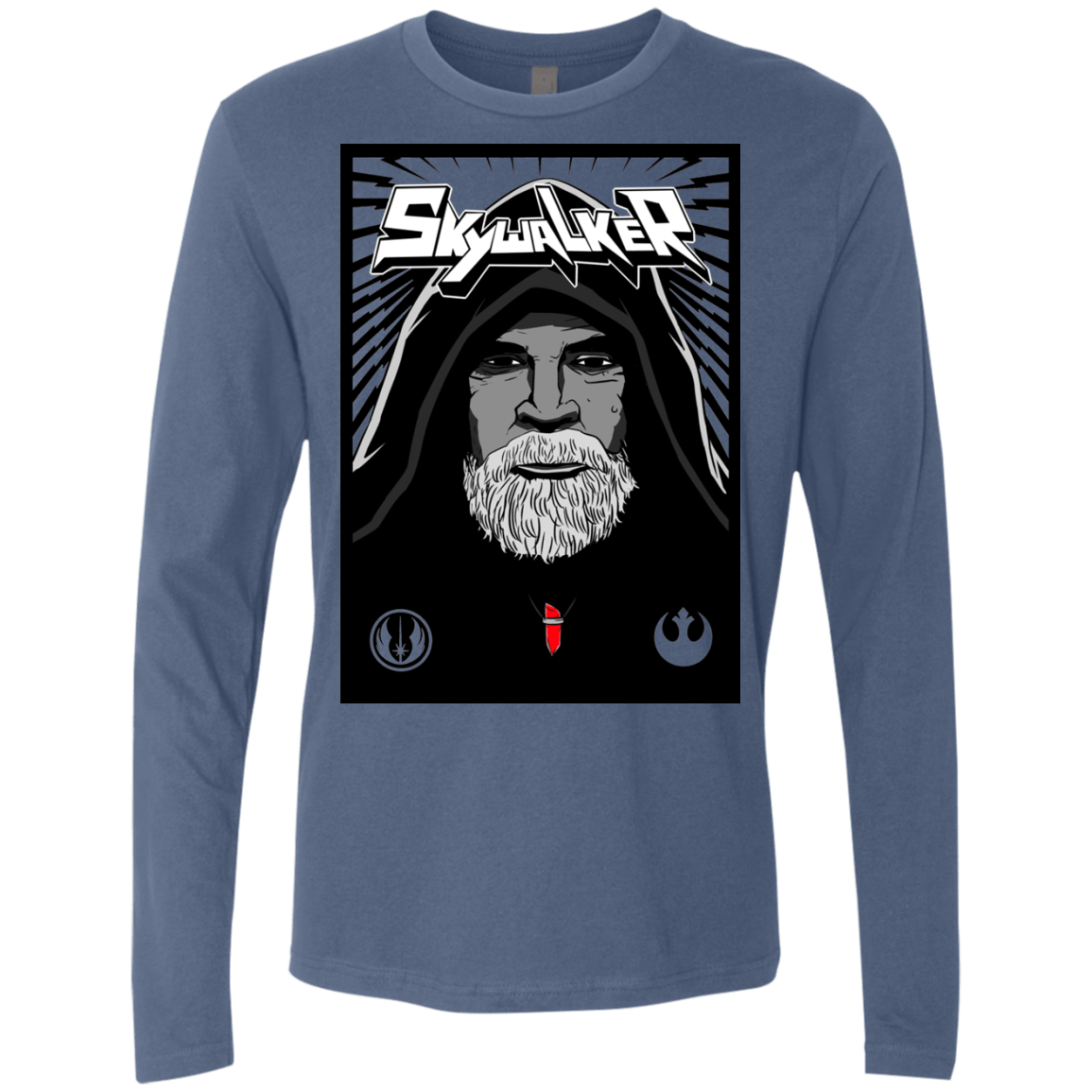 T-Shirts Indigo / S Luke B Men's Premium Long Sleeve