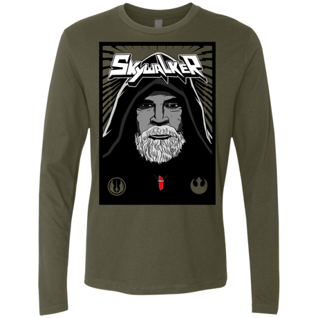 T-Shirts Military Green / S Luke B Men's Premium Long Sleeve