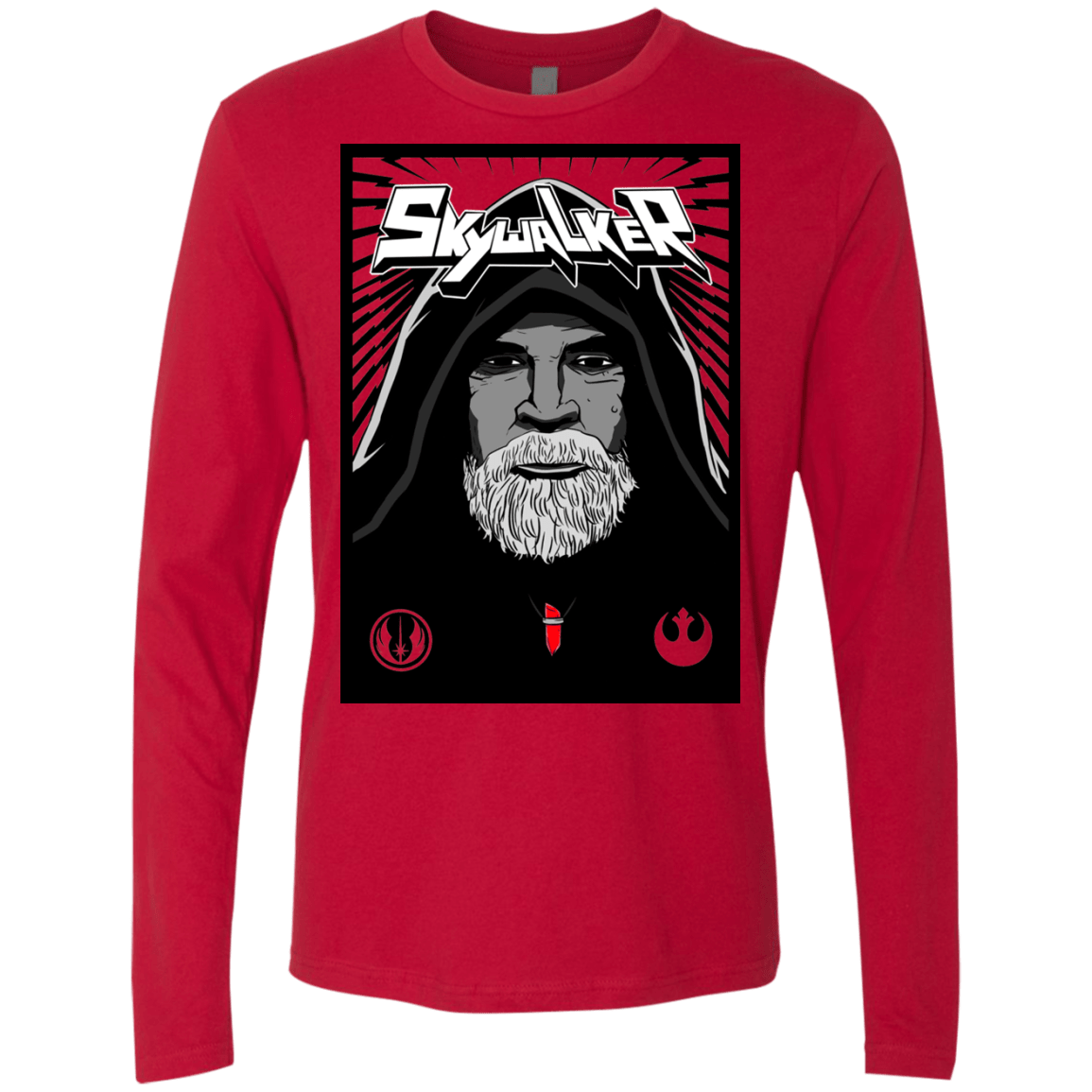 T-Shirts Red / S Luke B Men's Premium Long Sleeve