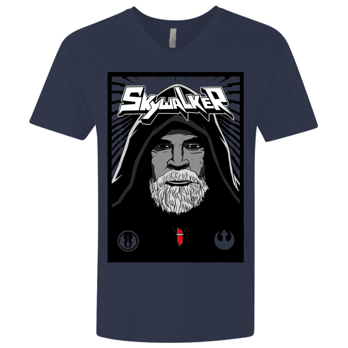 T-Shirts Midnight Navy / X-Small Luke B Men's Premium V-Neck