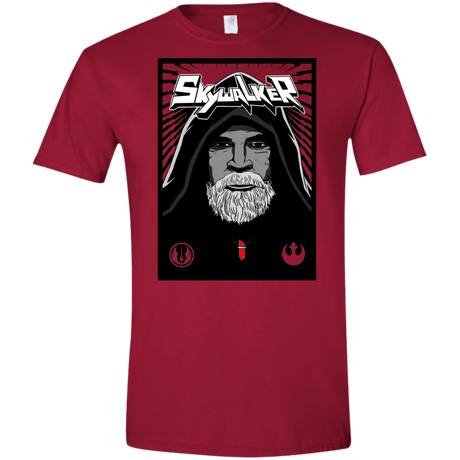 T-Shirts Cardinal Red / S Luke B Men's Semi-Fitted Softstyle