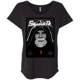 T-Shirts Vintage Black / X-Small Luke B Triblend Dolman Sleeve