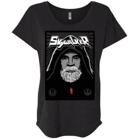 T-Shirts Vintage Black / X-Small Luke B Triblend Dolman Sleeve