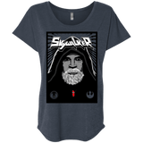 T-Shirts Vintage Navy / X-Small Luke B Triblend Dolman Sleeve