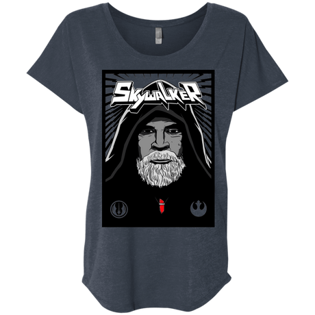 T-Shirts Vintage Navy / X-Small Luke B Triblend Dolman Sleeve