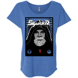 T-Shirts Vintage Royal / X-Small Luke B Triblend Dolman Sleeve