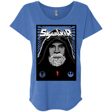 T-Shirts Vintage Royal / X-Small Luke B Triblend Dolman Sleeve