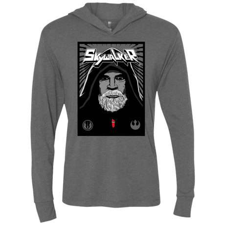 T-Shirts Premium Heather / X-Small Luke B Triblend Long Sleeve Hoodie Tee