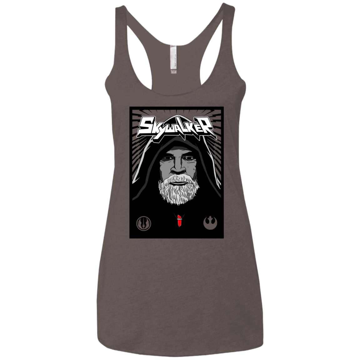 T-Shirts Macchiato / X-Small Luke B Women's Triblend Racerback Tank