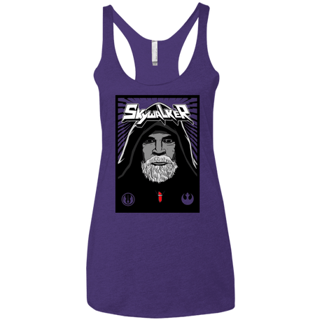 T-Shirts Purple Rush / X-Small Luke B Women's Triblend Racerback Tank