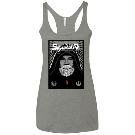 T-Shirts Venetian Grey / X-Small Luke B Women's Triblend Racerback Tank