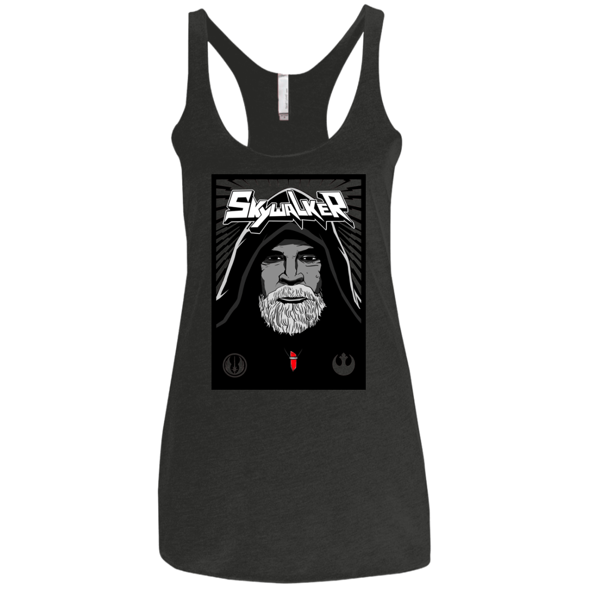 T-Shirts Vintage Black / X-Small Luke B Women's Triblend Racerback Tank