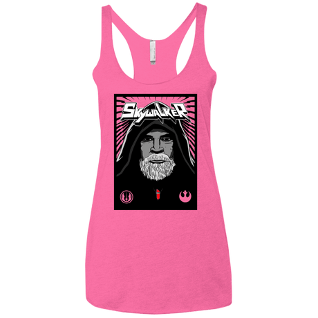 T-Shirts Vintage Pink / X-Small Luke B Women's Triblend Racerback Tank