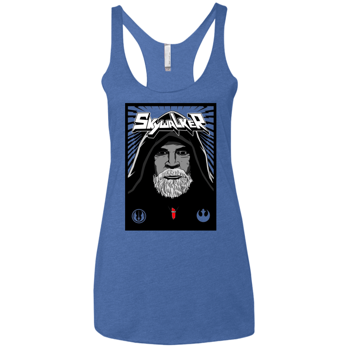 T-Shirts Vintage Royal / X-Small Luke B Women's Triblend Racerback Tank