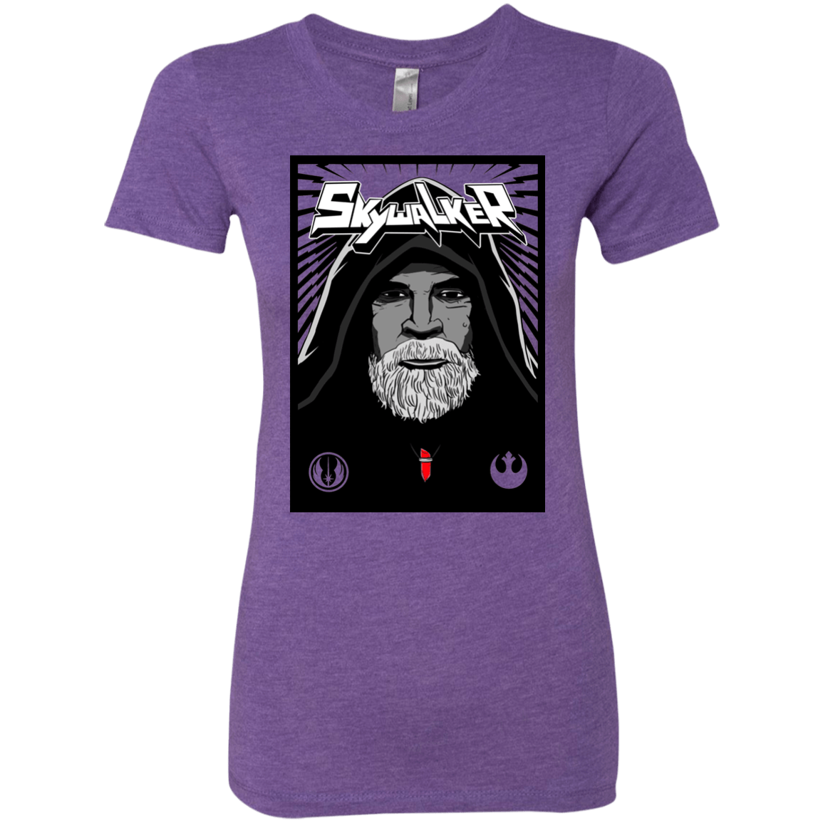 T-Shirts Purple Rush / S Luke B Women's Triblend T-Shirt