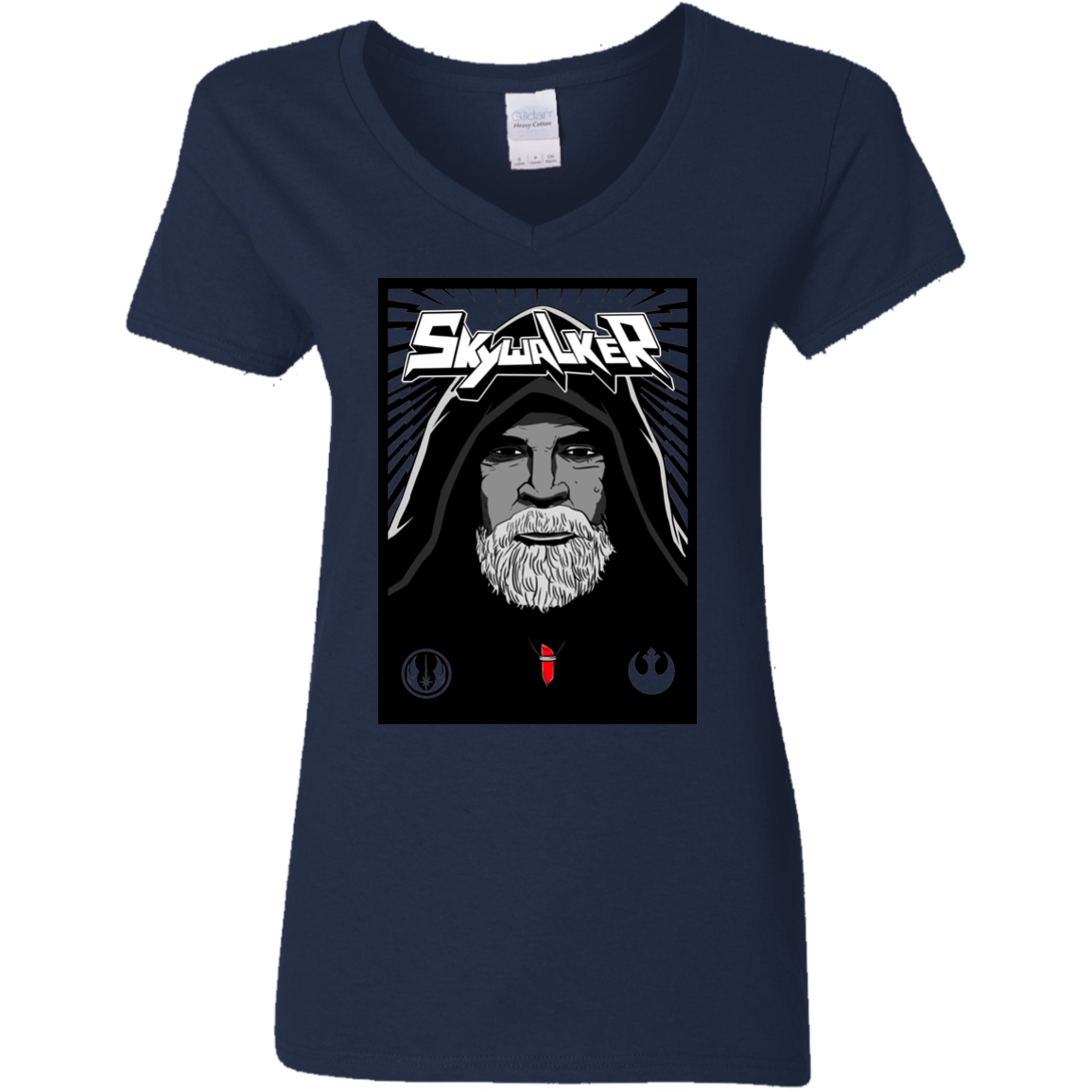 T-Shirts Navy / S Luke B Women's V-Neck T-Shirt