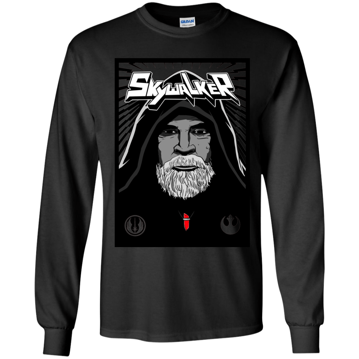 T-Shirts Black / YS Luke B Youth Long Sleeve T-Shirt