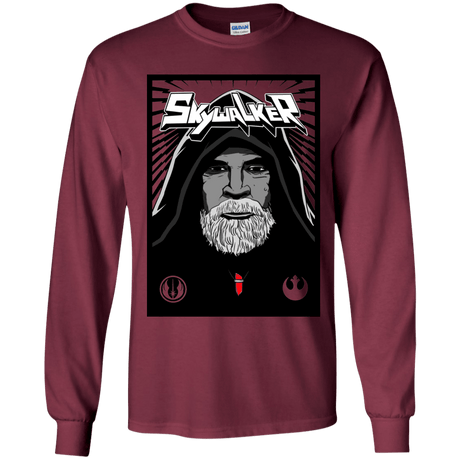 T-Shirts Maroon / YS Luke B Youth Long Sleeve T-Shirt