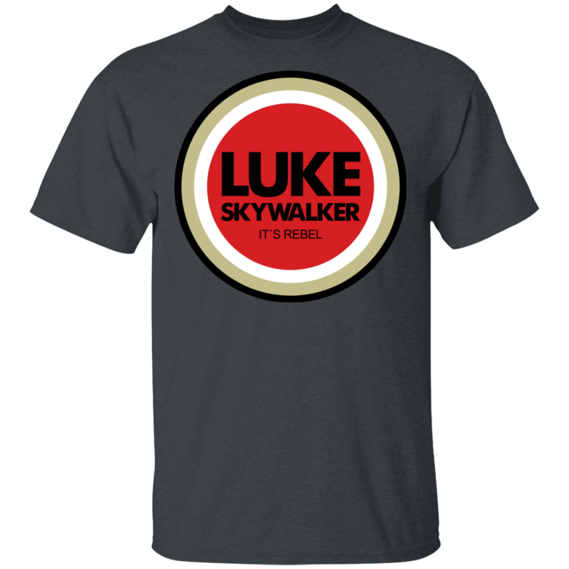 T-Shirts Dark Heather / S Luke Skywalker T-Shirt