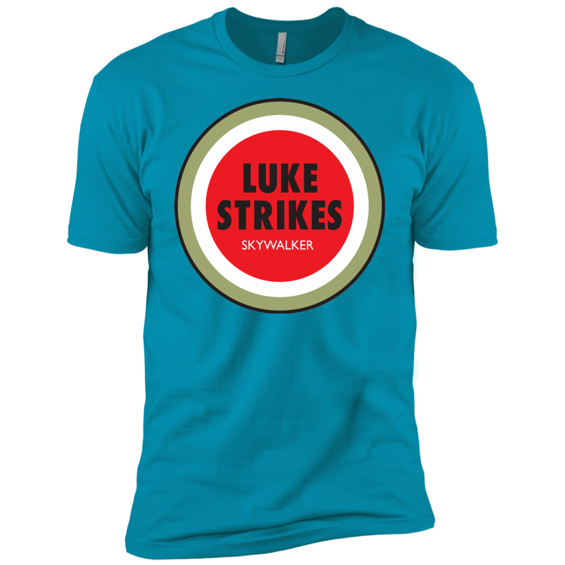 T-Shirts Turquoise / YXS Luke Strikes Boys Premium T-Shirt