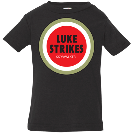 T-Shirts Black / 6 Months Luke Strikes Infant PremiumT-Shirt