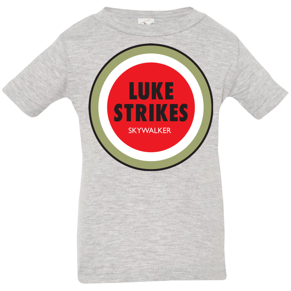 T-Shirts Heather / 6 Months Luke Strikes Infant PremiumT-Shirt