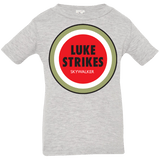 T-Shirts Heather / 6 Months Luke Strikes Infant PremiumT-Shirt