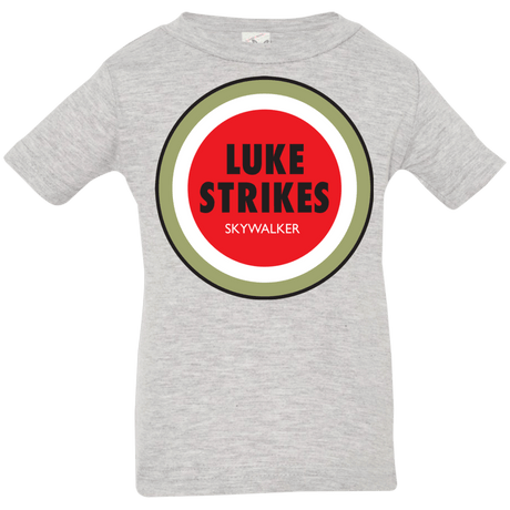 T-Shirts Heather / 6 Months Luke Strikes Infant PremiumT-Shirt