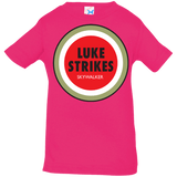 T-Shirts Hot Pink / 6 Months Luke Strikes Infant PremiumT-Shirt