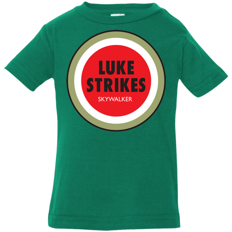 T-Shirts Kelly / 6 Months Luke Strikes Infant PremiumT-Shirt