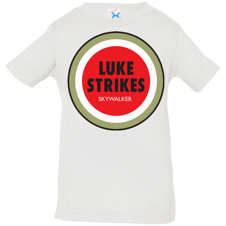 T-Shirts White / 6 Months Luke Strikes Infant PremiumT-Shirt