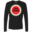 T-Shirts Black / Small Luke Strikes Men's Premium Long Sleeve