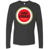 T-Shirts Heavy Metal / Small Luke Strikes Men's Premium Long Sleeve