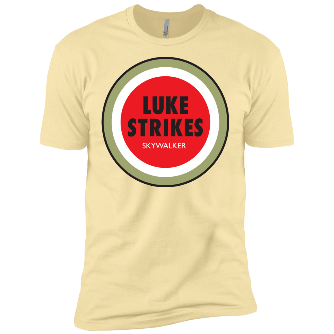T-Shirts Banana Cream / X-Small Luke Strikes Men's Premium T-Shirt