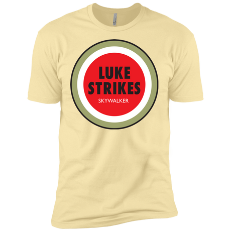 T-Shirts Banana Cream / X-Small Luke Strikes Men's Premium T-Shirt