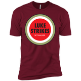 T-Shirts Cardinal / X-Small Luke Strikes Men's Premium T-Shirt