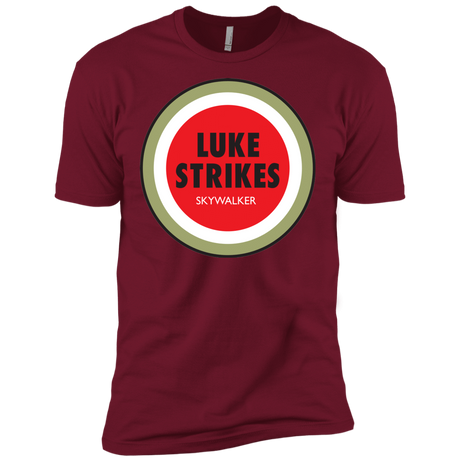 T-Shirts Cardinal / X-Small Luke Strikes Men's Premium T-Shirt