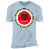 T-Shirts Light Blue / X-Small Luke Strikes Men's Premium T-Shirt