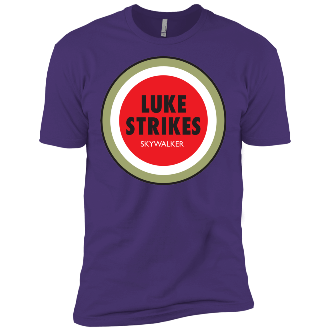 T-Shirts Purple / X-Small Luke Strikes Men's Premium T-Shirt