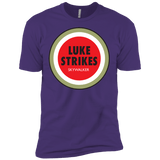 T-Shirts Purple / X-Small Luke Strikes Men's Premium T-Shirt