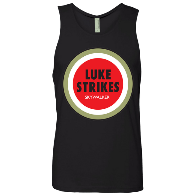 T-Shirts Black / Small Luke Strikes Men's Premium Tank Top