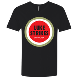 T-Shirts Black / X-Small Luke Strikes Men's Premium V-Neck