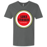 T-Shirts Heavy Metal / X-Small Luke Strikes Men's Premium V-Neck