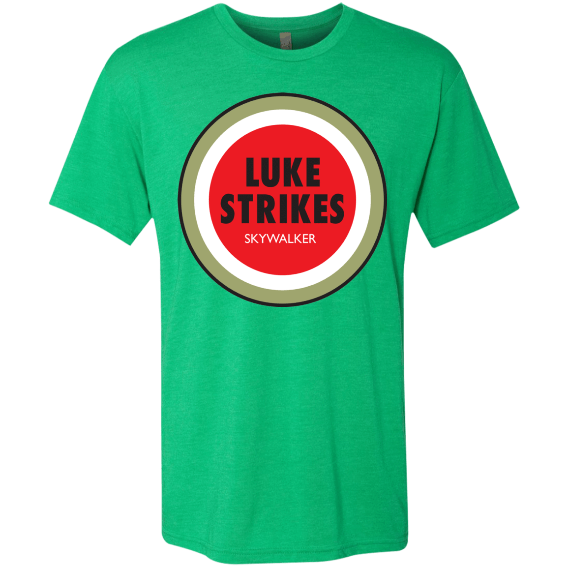T-Shirts Envy / Small Luke Strikes Men's Triblend T-Shirt
