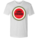 T-Shirts Heather White / Small Luke Strikes Men's Triblend T-Shirt