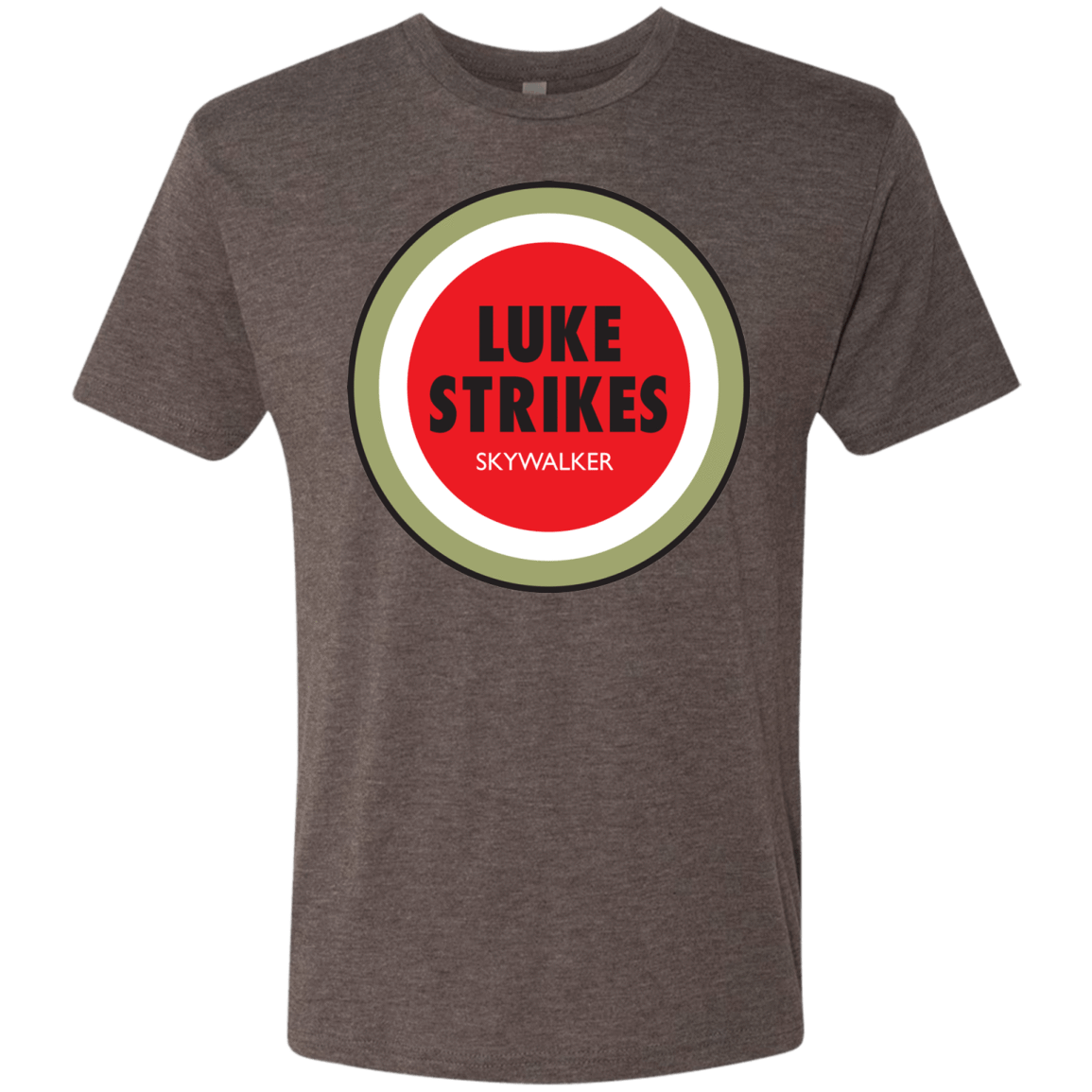 T-Shirts Macchiato / Small Luke Strikes Men's Triblend T-Shirt