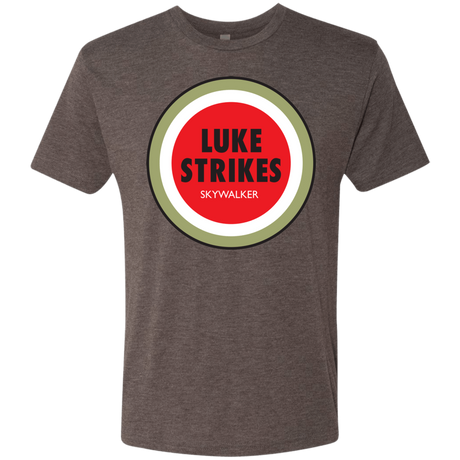 T-Shirts Macchiato / Small Luke Strikes Men's Triblend T-Shirt