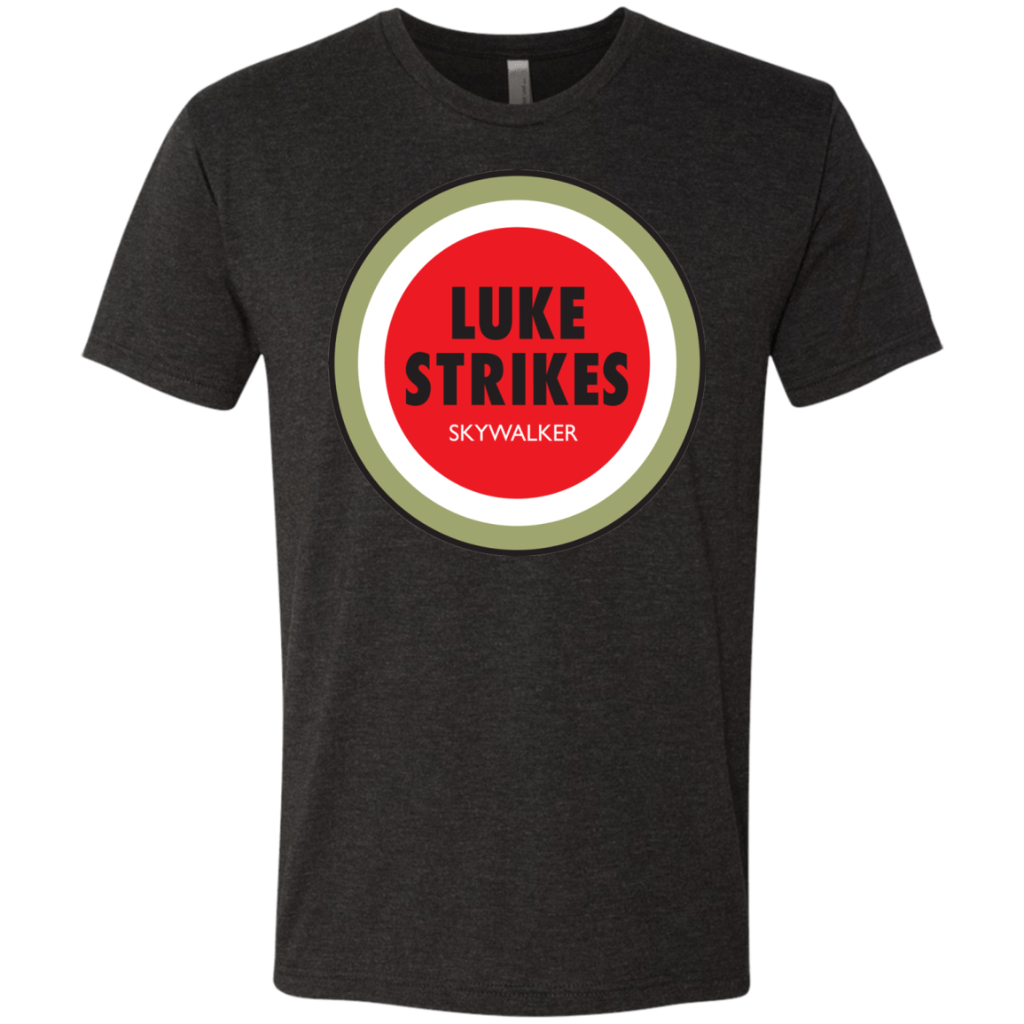 T-Shirts Vintage Black / Small Luke Strikes Men's Triblend T-Shirt